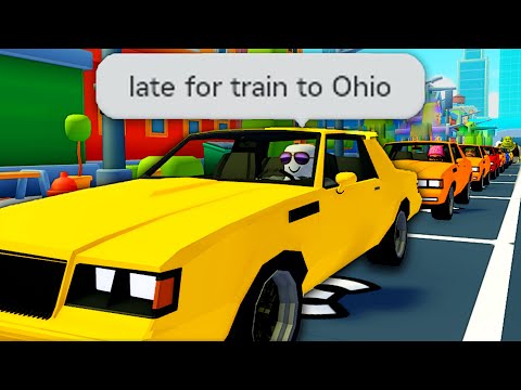 i survived Roblox traffic jam...