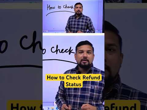 How to check Refund Status? #incometaxreturn #incometax #refund #refunds #tax