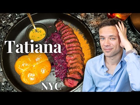 Eating at Tatiana. The HARDEST RESERVATION in NYC. Does it Live Up to the Hype?