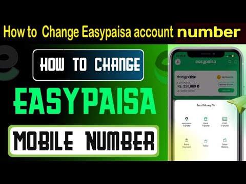 How To Change Easypaisa Account Number | Easypaisa Account ka number kaise change kare 2025