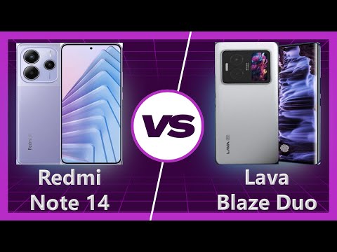 Redmi Note 14 Vs Lava Blaze Duo Detailed Comparison