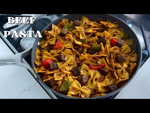 Make Better BOWTIE PASTA with BEEF | A Simple Step By Step Recipe