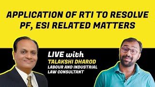 Application of RTI to resolve PF, ESI & other labour law related matters | Webinar #BizWiser