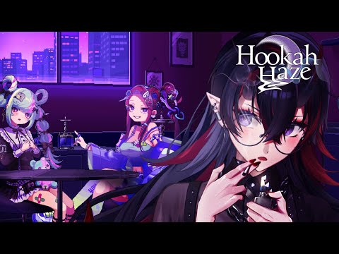 【ASMRゲーム】低音ボイスで眠れるchill実況『Hookah Haze』Work,Study,Sleep Relax【龍ヶ崎リン / ななしいんく】