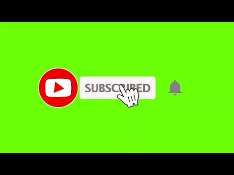 Green Screen Subscribe Button (No Copyright) #greenscreen @AbdiBateno