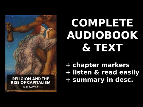 Religion and the Rise of Capitalism 💛 By R. H. Tawney FULL Audiobook