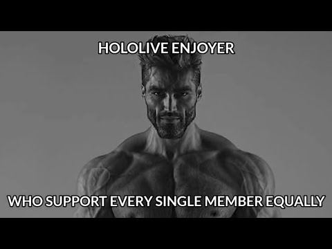 Hololive fans be like