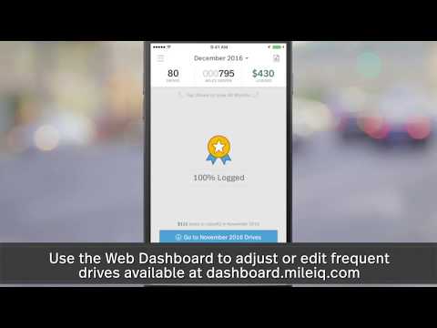 MileIQ Tutorial - How to Auto-Classify Frequent Drives