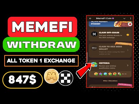 Memefi Withdraw Process 😱 Memefi Token Price 🤑 Memefi Listing Update 🤑