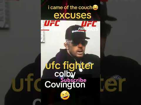 UFC colby Covington excuses are 🤣#ufc #funny #lol#fyp #fighter #mma#ufcfighter#shorts