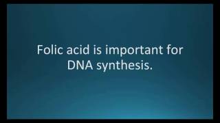 How to pronounce folic acid (Vitamin B9) (Memorizing Pharmacology Video Flashcard)