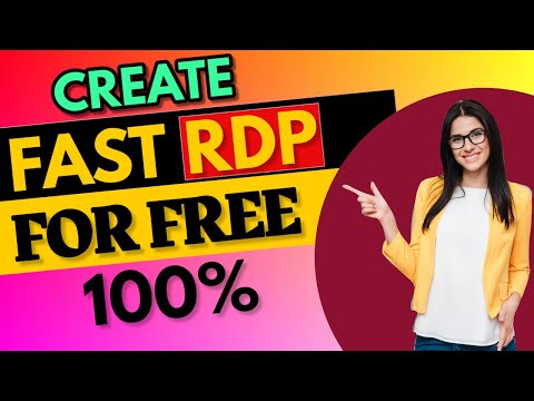 How To Create Fast RDP Panel for Free ? | Free RDP Method | USA RDP free Method