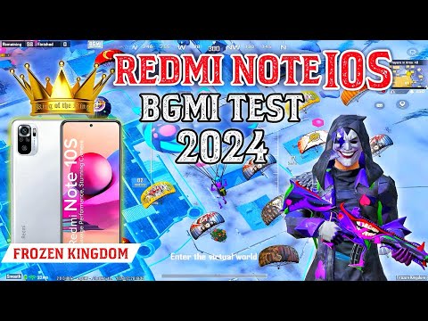 REDMI NOTE 10S BGMI TEST 2024….😱