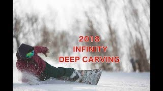 2018 最新 INFINITY 【 深回り 】【  deepcarving 】 カービングターン  解説  平間和徳  ラマ  라마  戸隠高原スキー場 エクストリームカービング