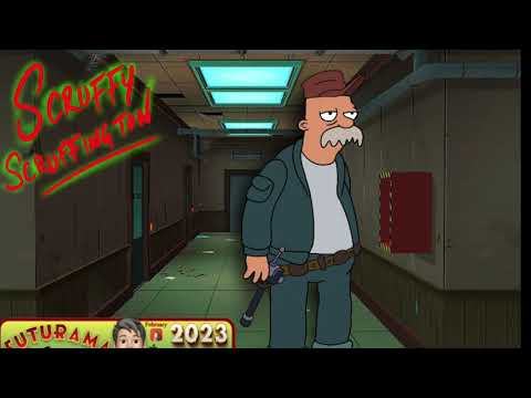 Futurama S for Scruffy Scruffington in 60 Seconds