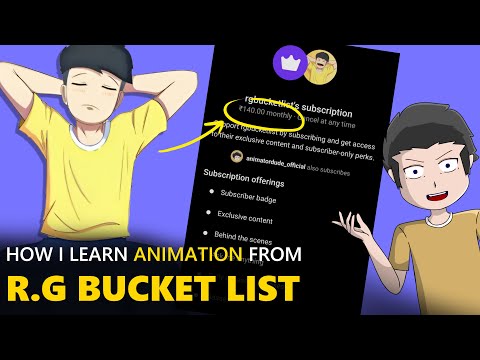 How I Learn Animation From @RGBucketList