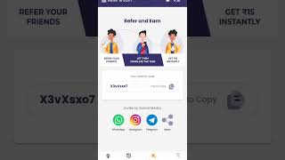 earn easy app refer code instead 50rs 🤑🤑 #shorts