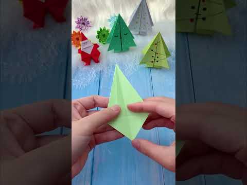 christmas tree decorations art paper ideas  #papercraft #christmas #christmasdecor