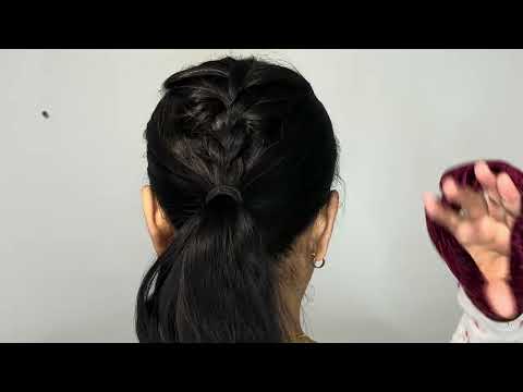 Effortless Elegance: The Wedding Look Hairstyle | Self party hair  #hair #hairstyle #hairstyles