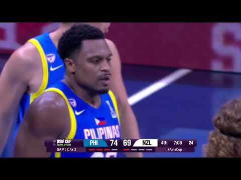 Tall Blacks v Philippines Highlights 21 Nov 24'