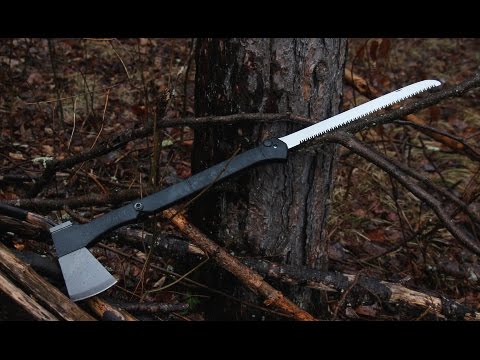 NEW! Schrade SCAXE9 Locking Saw Axe – Best Axe