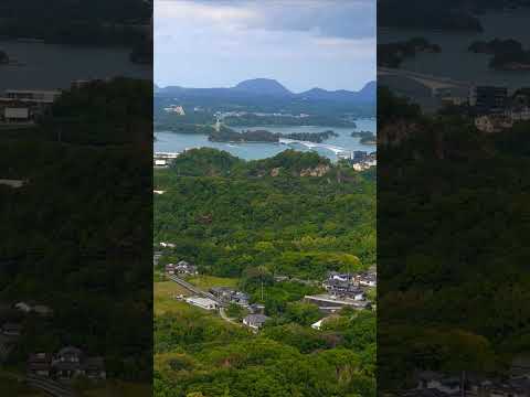 【癒し動画】熊本県上天草市　千巌山　観光地　#松山千春 　#shorts