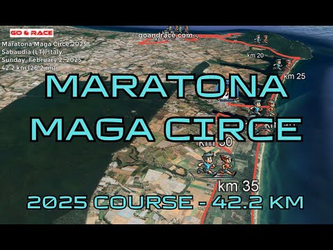 Maratona Maga Circe 2025: vola sul percorso della maratona!