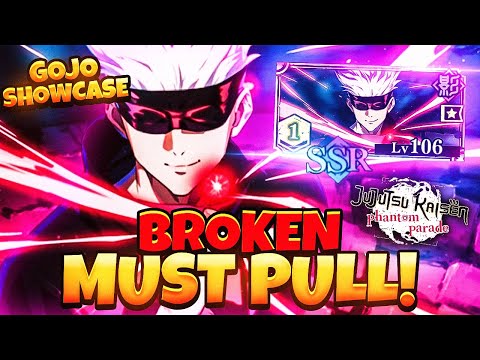 WHY YOU *NEED* TO PULL THIS GOJO ON GLOBAL LAUNCH! #1 REROLL UNIT! (Showcase) JJK: Phantom Parade