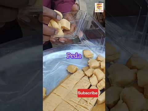 Nashik famous peda 🤤🤤🚩🚩 om namah shivaya #shorts #peda #sweets #indianfood #dessert