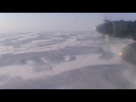 Flight from St Peterburg to Khatanga - Geographic North Pole expedition 2002