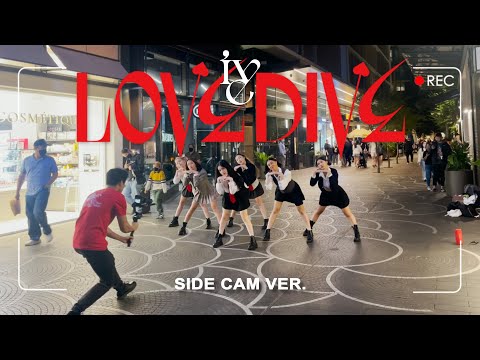 [KPOP IN PUBLIC][SIDE-CAM VERSION] IVE (아이브) "LOVE DIVE" Dance Cover by CRIMSON 🥀 | Australia