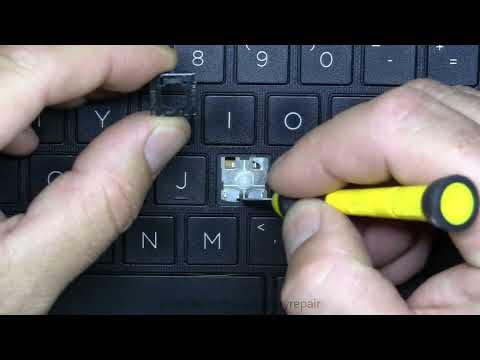 HP 15 DB0069wm Laptop How to Key Cap Repair