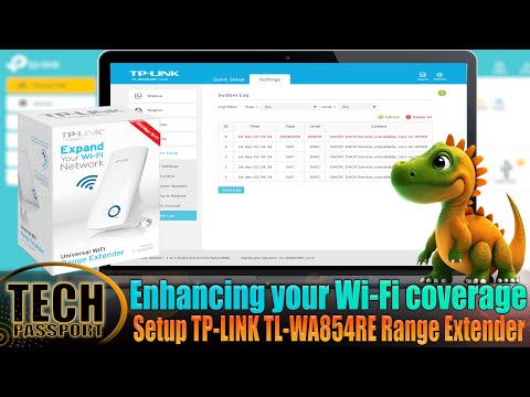Enhancing your Wi-Fi coverage With TL-WA854RE | improves your WiFi signal strength and coverage. 📶👍