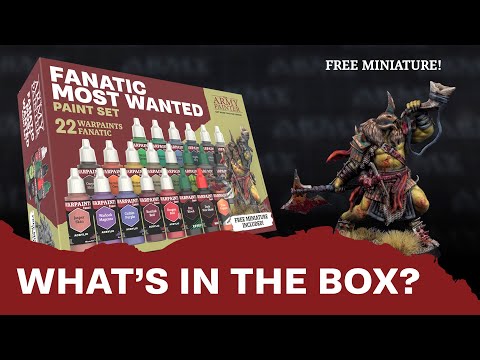 Warpaint Fanatic Most Wanted Set | What's in the Box?