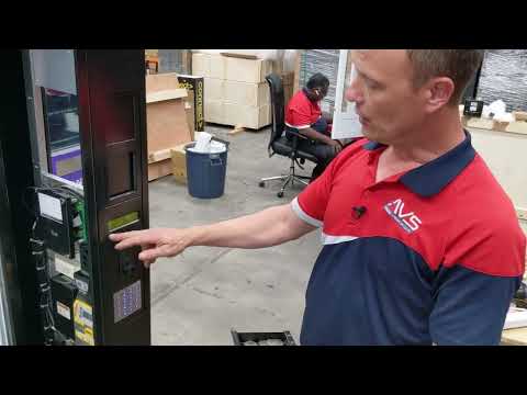 How to refill coins in the coin mechanism of your vending machine