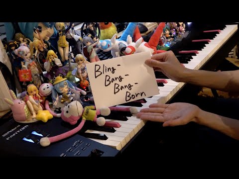 【ピアノ】「Bling-Bang-Bang-Born」を弾いてみた【マッシュル-MASHLE- 第2期OP】