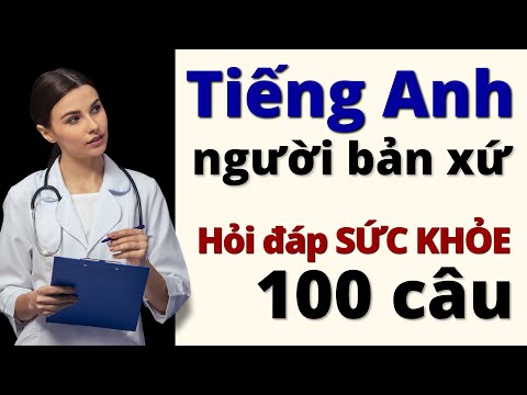 Luyện Nghe 100 Câu Tiếng Anh Giao Tiếp Đọc Chậm Dễ Hiểu - Chủ Đề Sức Khỏe | Learn English Daily