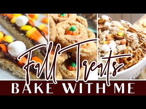 🍁 AUTUMN Treats | Fall Bake With Me | Delicious Fall Treats 🍂