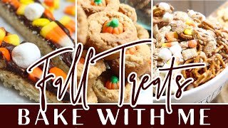 🍁 AUTUMN Treats | Fall Bake With Me | Delicious Fall Treats 🍂