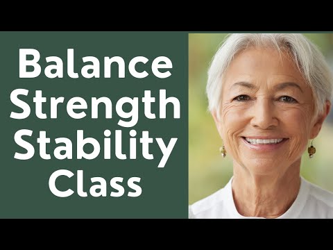 Seniors: Improve Balance & Strength with this daily class!