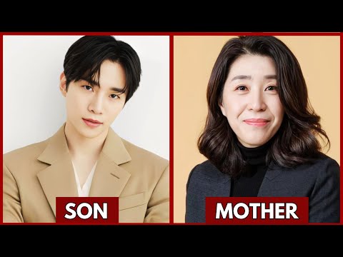 TOP K-POP IDOLS WITH THEIR MOM IN REAL LIFE  | KOREAN ACTOR MOTHER #family #kdrama #kpop