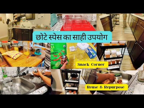 SECRET Space Saving Homemaking Tips | Snack Corner | Home Hacks