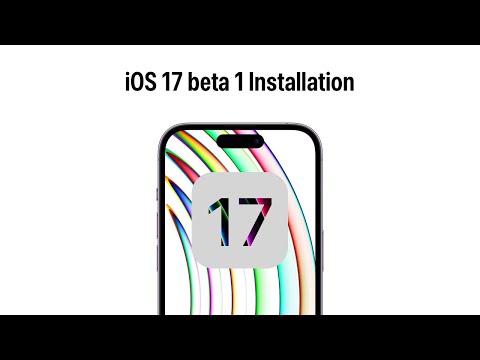 iOS 17 Beta 1 Installation