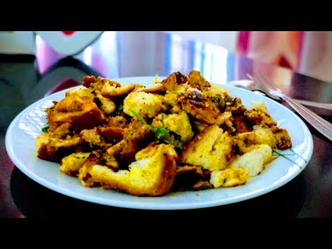 Egg Bread Masala Recipe / Quick and Easy Breakfast Recipe / Telangana Ruchulu