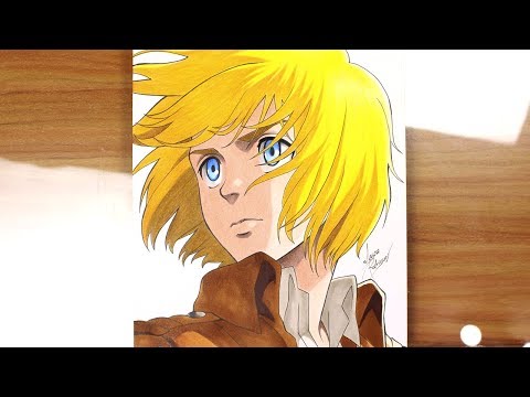 DESENHANDO ARMIN ARLERT - SHINGEKI NO KYOJIN