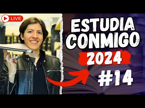 🧠 ESTUDIA CONMIGO 2024 - Parte 14 | Estudia en Vivo con Pablo Lomeli - 1 Hora + Sesión de Preguntas