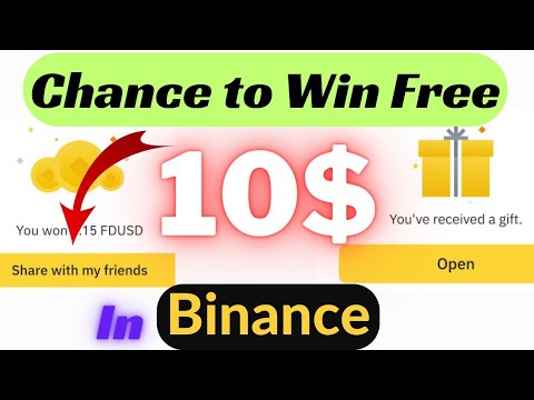 Chance to Win Free 10$ in Binance🔥         Win Free Crypto in Binance #binancegiveaway#freecrypto