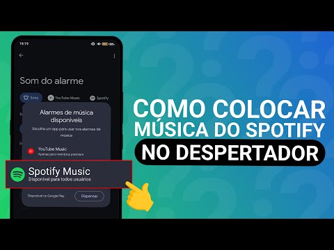 COMO COLOCAR MÚSICA DO SPOTIFY NO DESPERTADOR