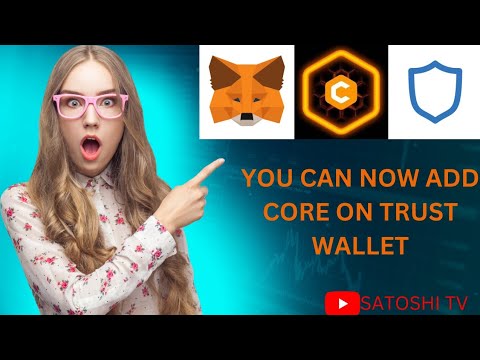 HOW TO ADD CORE MAINNET TO YOUR TRUST WALLET | USE TRUST WALLET IN PLACE OF METAMASK. #coremainnet