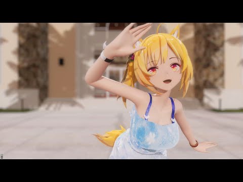 【MMDアークナイツ／sdPBR】summertime【Sour式ソラ】